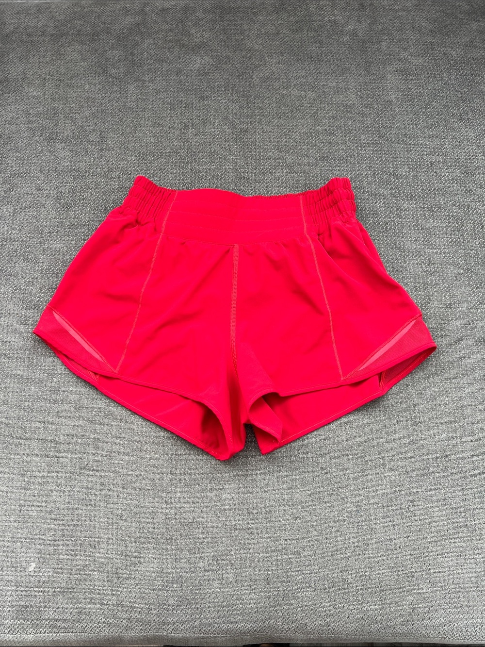 lululemon athletica Hot Red Athletic Shorts